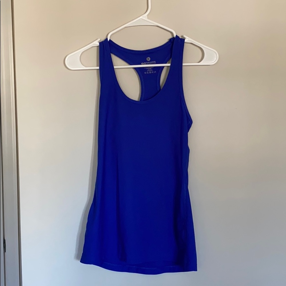 Cobalt blue/purple workout top